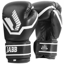 Перчатки бокс.(иск.кожа) Jabb JE-2015/Basic 25 черный 10ун.